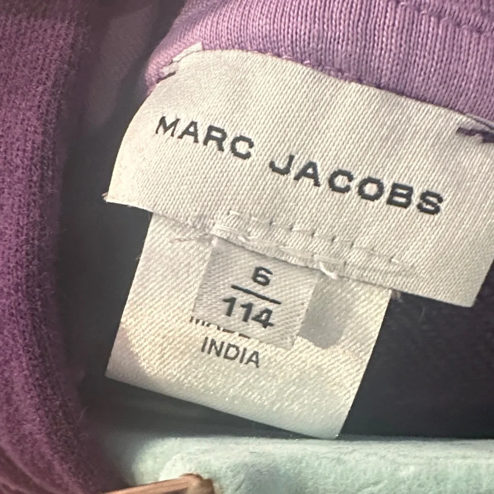 Marc Jacobs Purple Dress with Pink and Red Accents - Picture 3 of 3